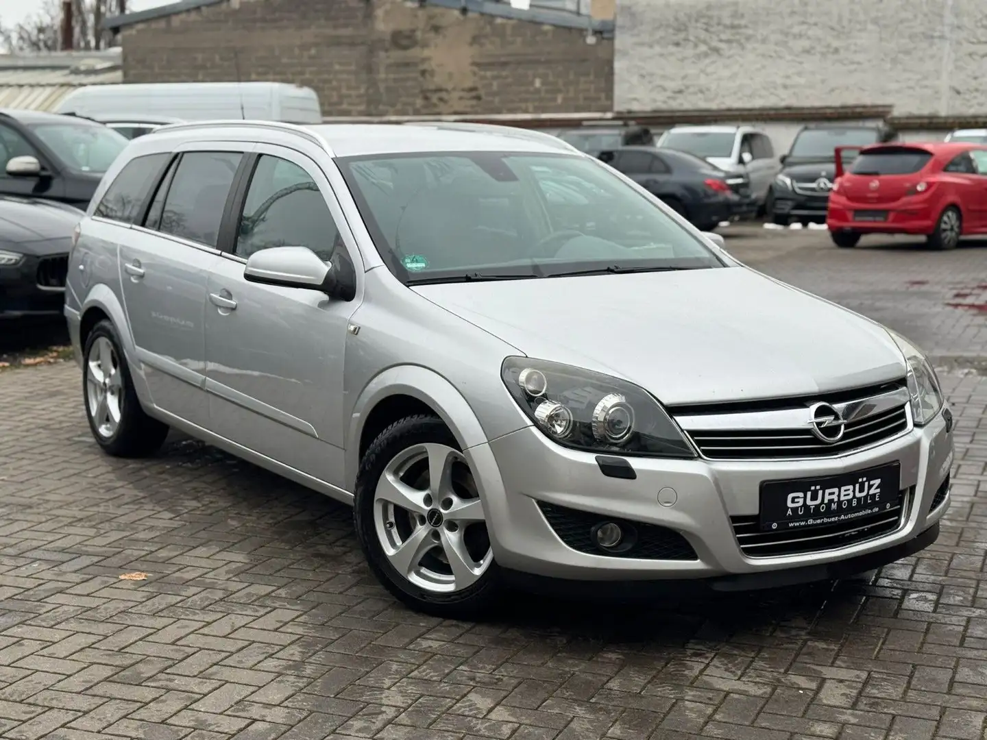 Opel Astra H Caravan Sport 2,0 Turbo*Navi*PDC Silber - 1