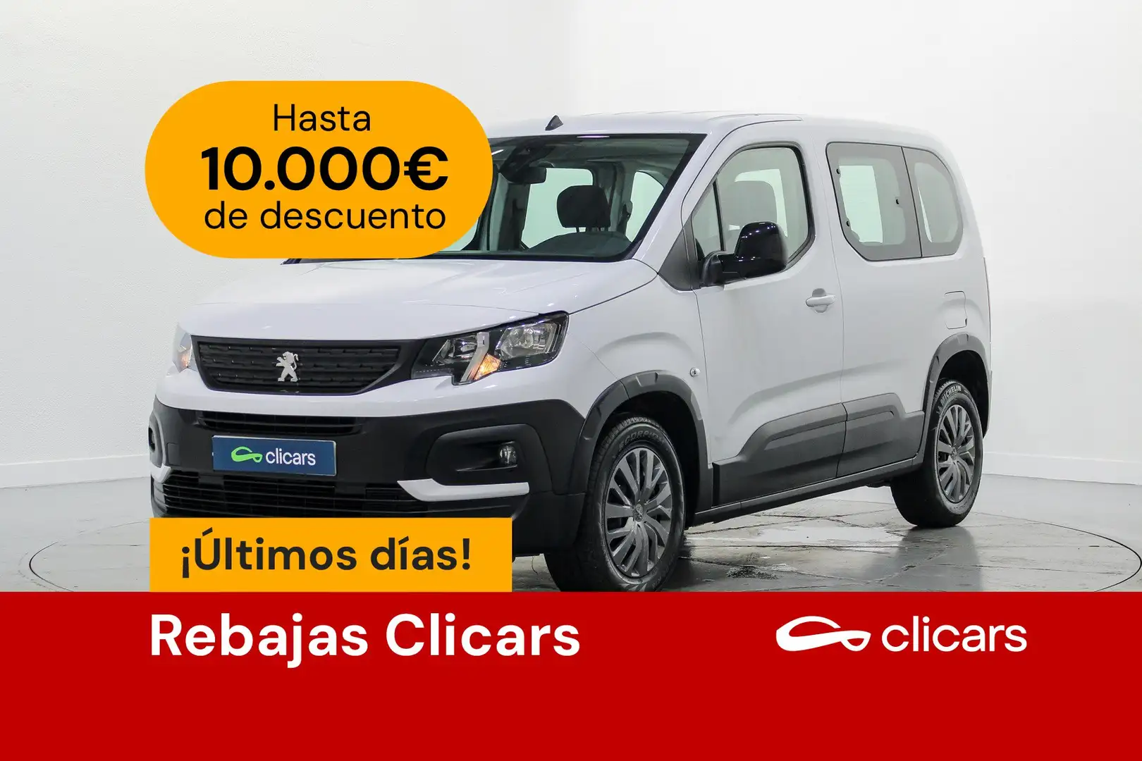 Peugeot Rifter 1.5BlueHDi S&S Standard Active 100 Wit - 1