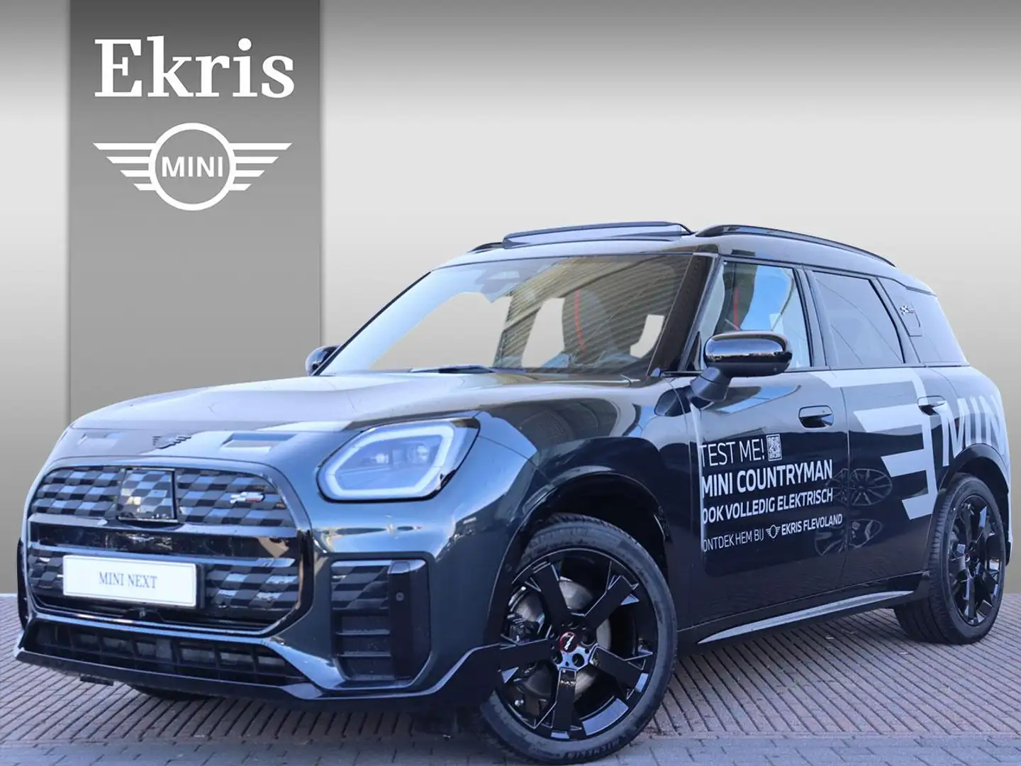 MINI Cooper Countryman E JCW trim + Pakket L Navi / Clima / Comfort Acces Szürke - 1