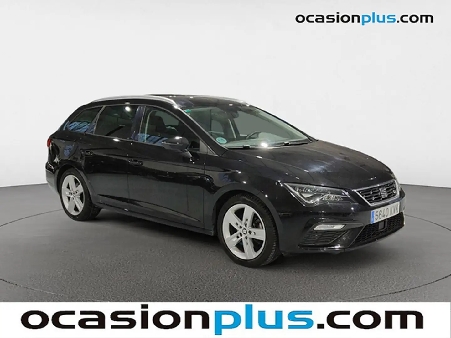 SEAT Leon ST 2.0TDI CR S&S FR DSG7 150 Zwart - 2