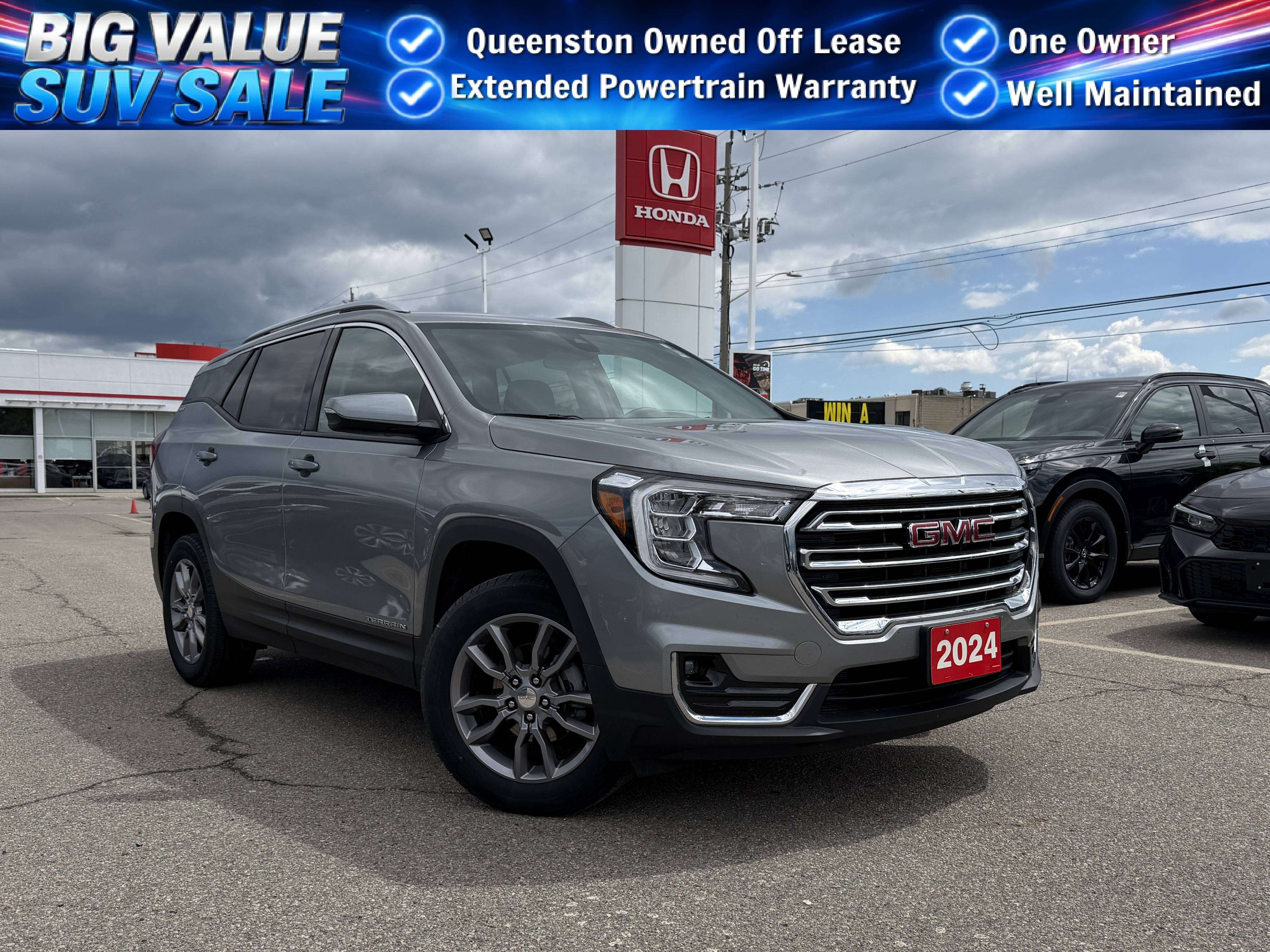 Gray 2024 GMC Terrain SUV / Crossover All-Wheel Drive 9-Speed Automatic