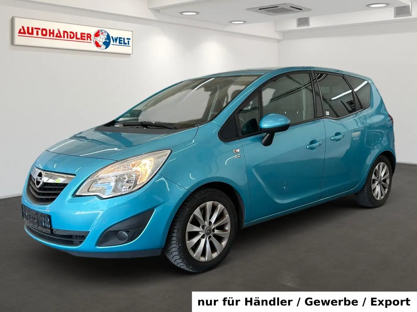 Opel Meriva B 1.4 T Klima SHZ PDC AHK Blau - 1