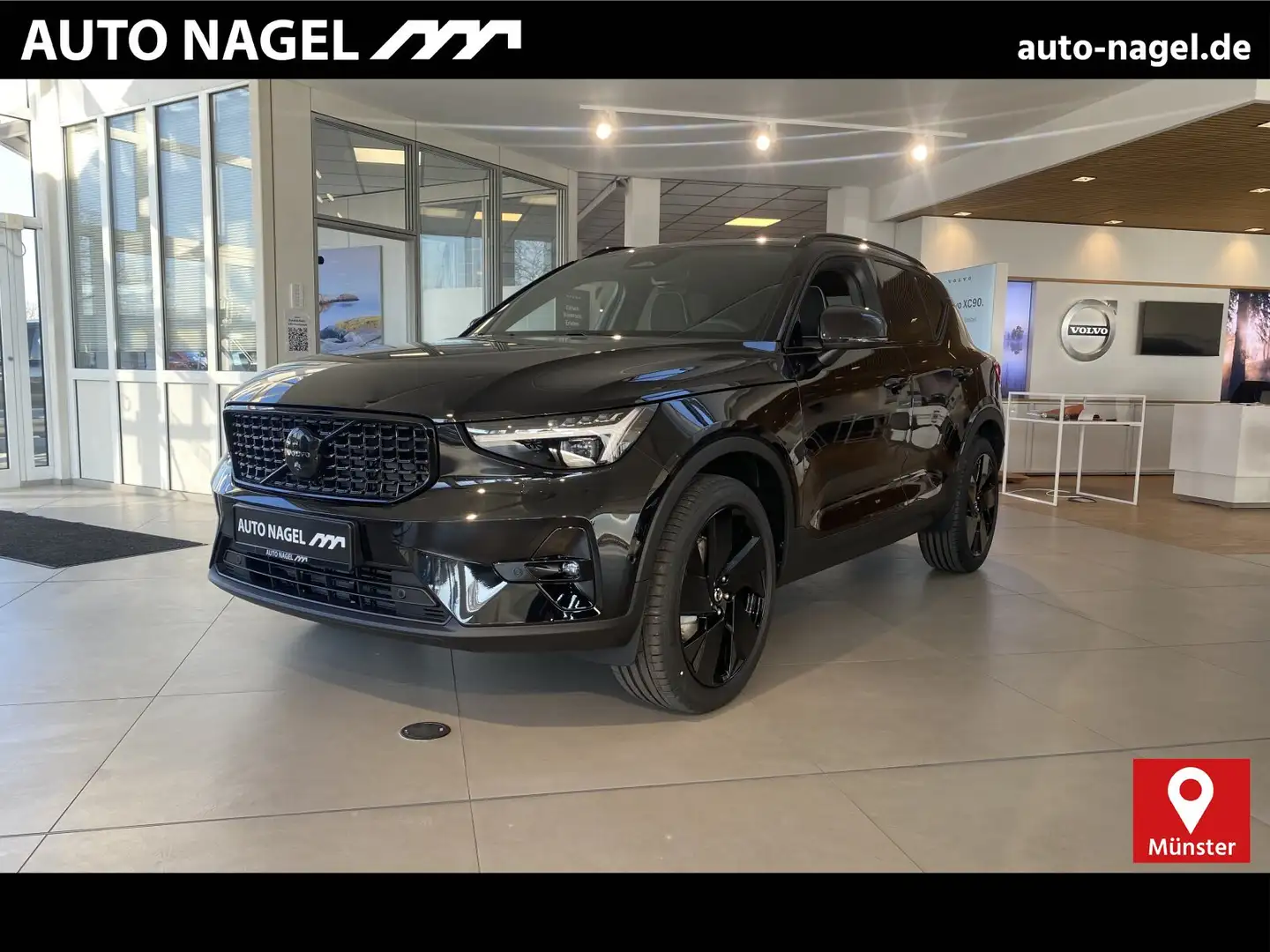 Volvo XC40 XC40 B3 Plus Black Edition |AKTION GEWERBE| Schwarz - 1