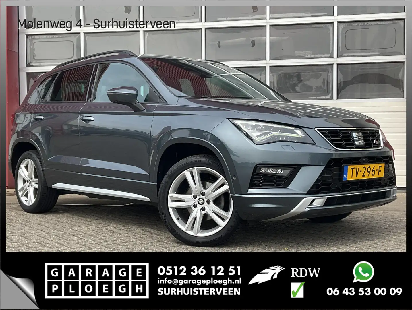 SEAT Ateca 1.5 TSI FR Automaat Business Nav/Cam Beats-Audio C Grijs - 1
