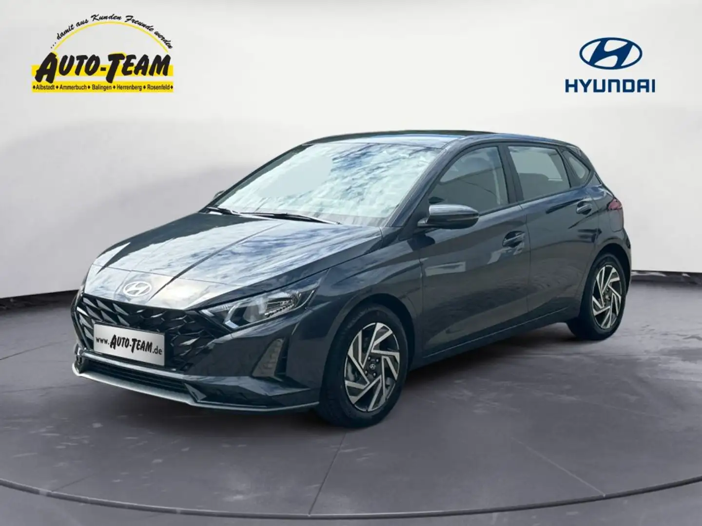 Hyundai i20 1.0 T-GDI Trend EU Gris - 1