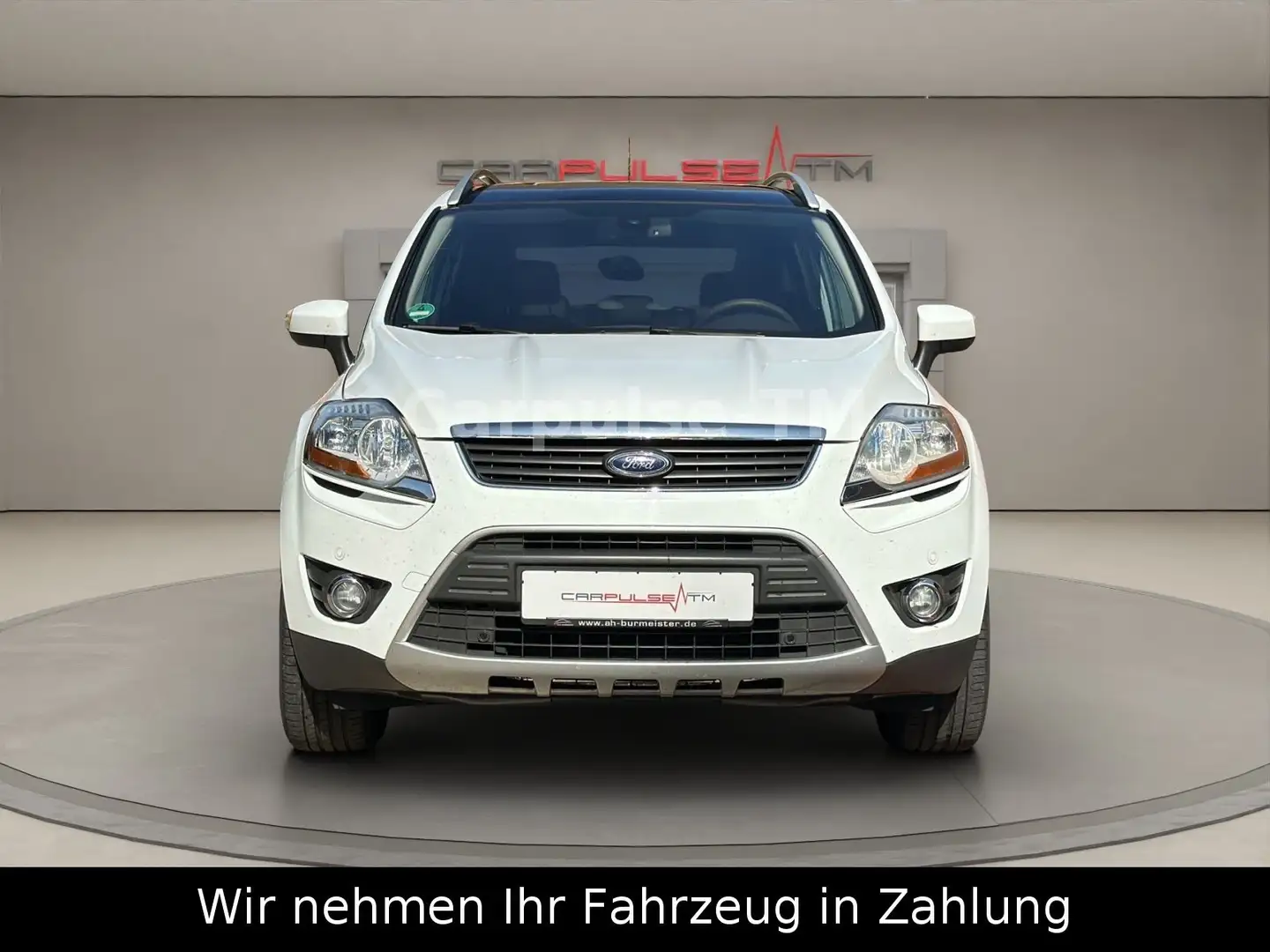 Ford Kuga Titanium 2,5 4X4-200PS-LEDER-TÜV-Panoramad. Weiß - 2