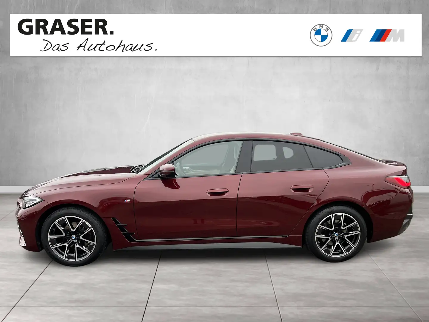 BMW 420 i Gran Coupé M Sport DAB Tempomat Klimaaut. Rot - 2