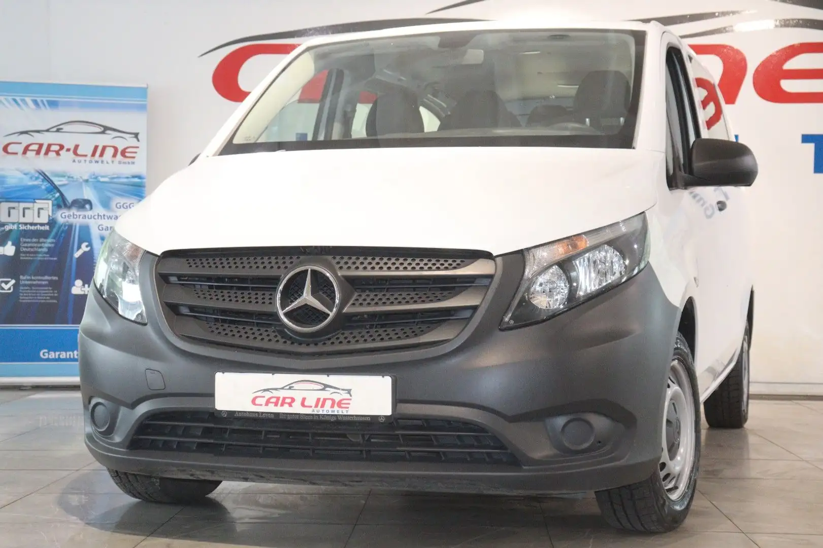 Mercedes-Benz Vito Tourer 114  kompakt *9-Sitzer*Leder* Weiß - 1