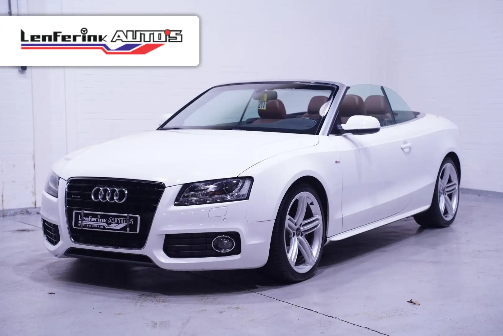 Audi A5 Cabriolet 3.0 TDI V6 240 pk Quattro Aut. S-Line Co Wit - 1