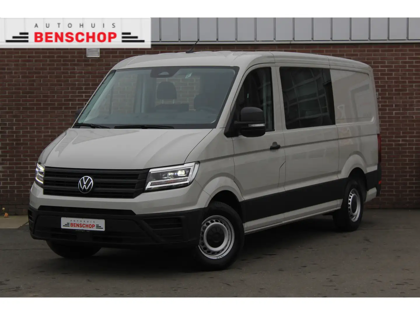 Volkswagen Crafter 35 2.0 TDI 140PK L3H2 Dubbel Cabine DSG |LED|CRUIS Grau - 1