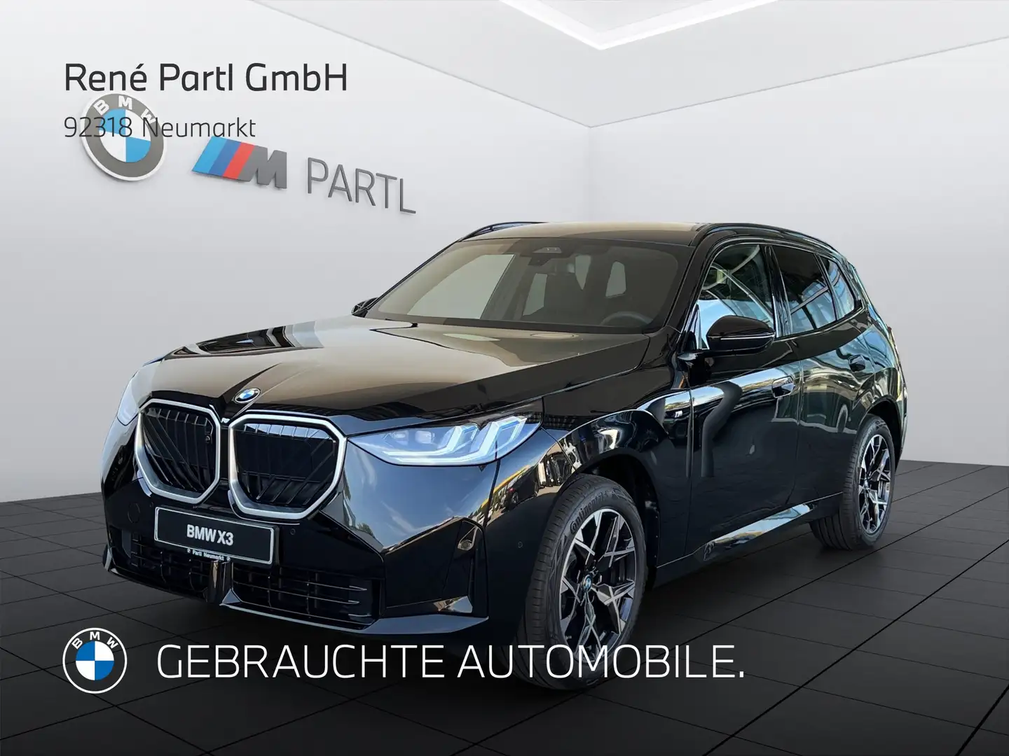 BMW X3 20d xDrive M-Sport NAVI LED ACC 360° HUD H/K Keyle Schwarz - 1