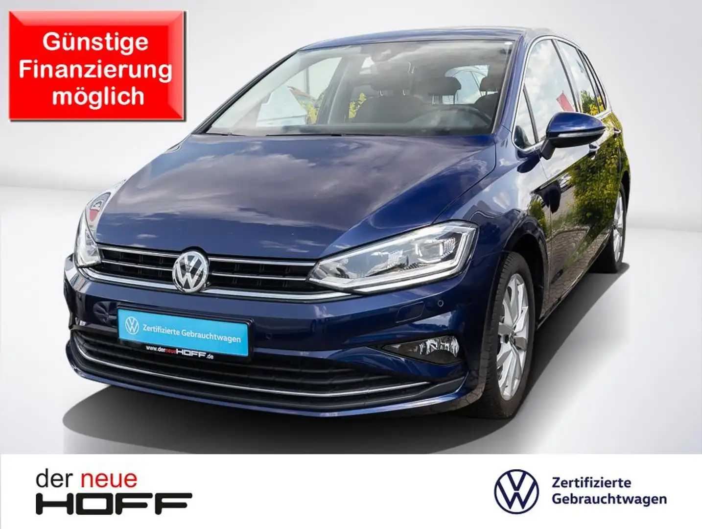 Volkswagen Golf Sportsvan 1.5 TSI DSG Highline Kamera Navi Niebieski - 1
