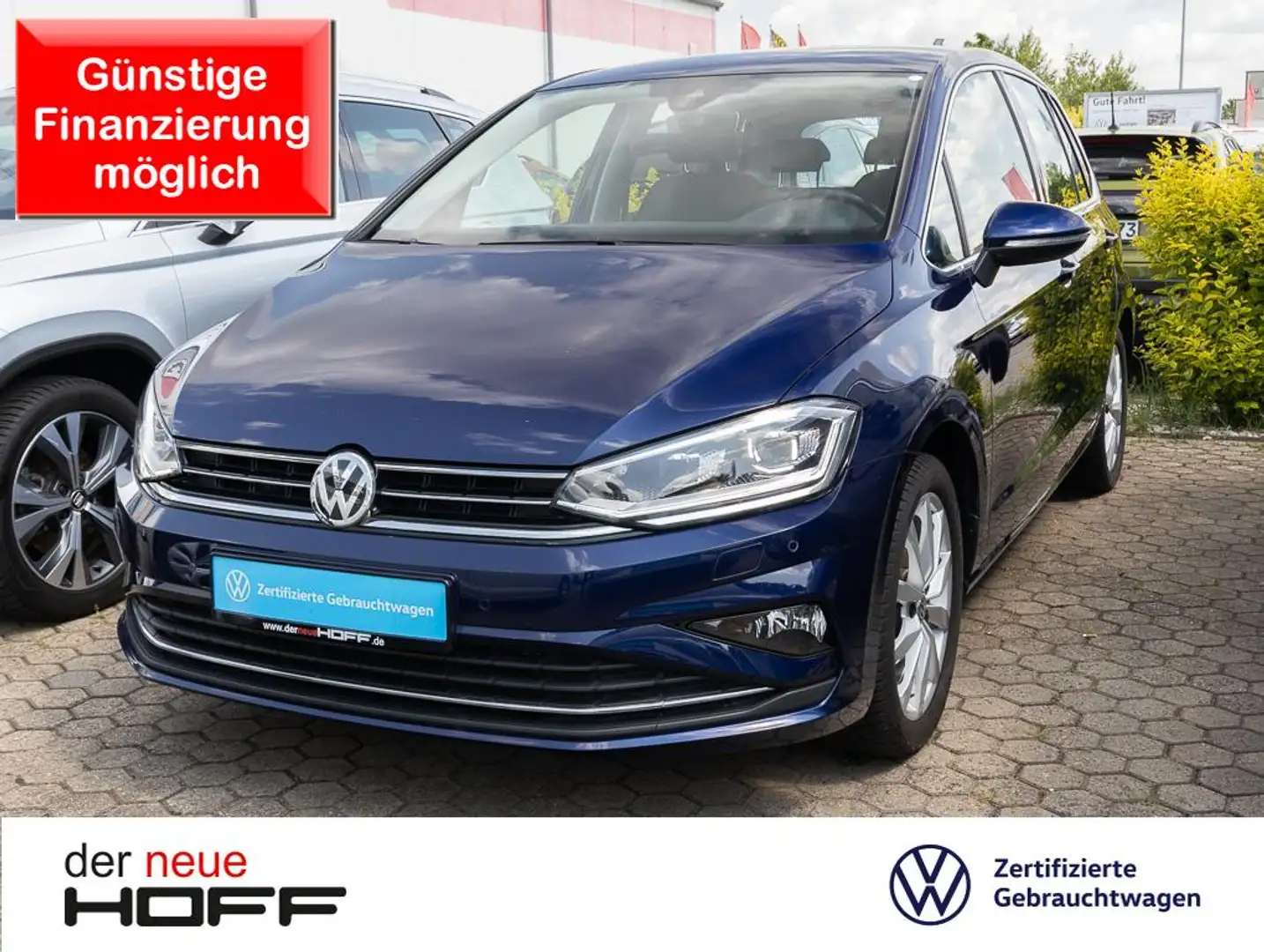 Volkswagen Golf Sportsvan 1.5 TSI DSG Highline Kamera Navi Kék - 1