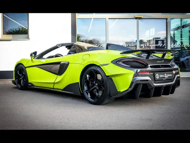 McLaren 600LT Spider 3.8 V8 600°PPF°LIME GREEN ELITE PAINT°FULL