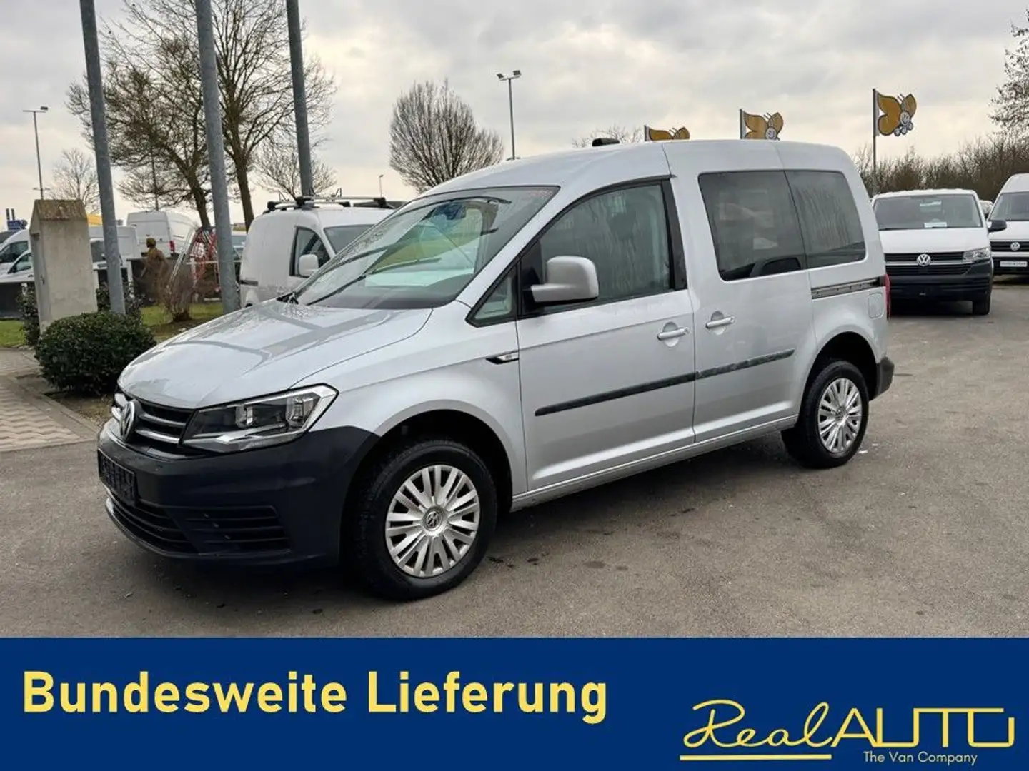 Volkswagen Caddy Kasten TDI 4Motion AHK*Tempom*NAVI*Climatr Argento - 1