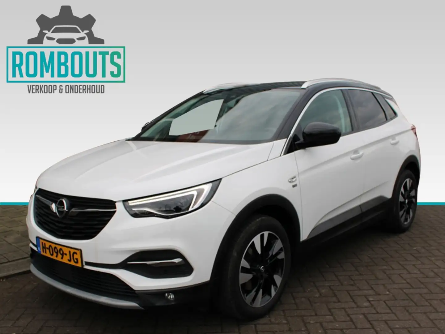 Opel Grandland X 1.2 T. 120 J. Ed. AUTOMAAT Wit - 1