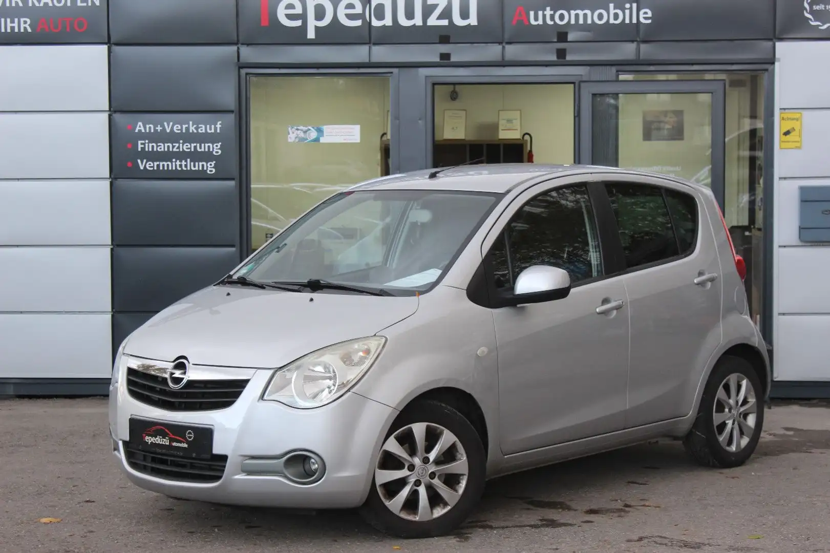 Opel Agila B Edition*KLIMA*SHZ*MFL*8 FACH*TÜV 05/2027 Zilver - 1