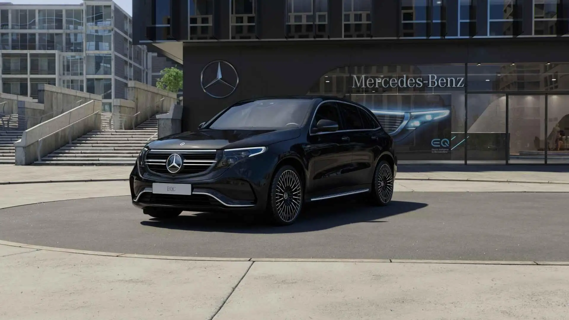 Mercedes-Benz EQC 400 4MATIC AMG Line 80 kWh Black - 1