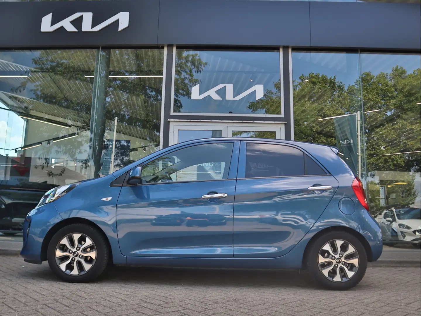 Kia Picanto 1.0 CVVT ComfortPlusLine Navigator | Navigatie | C Blauw - 2