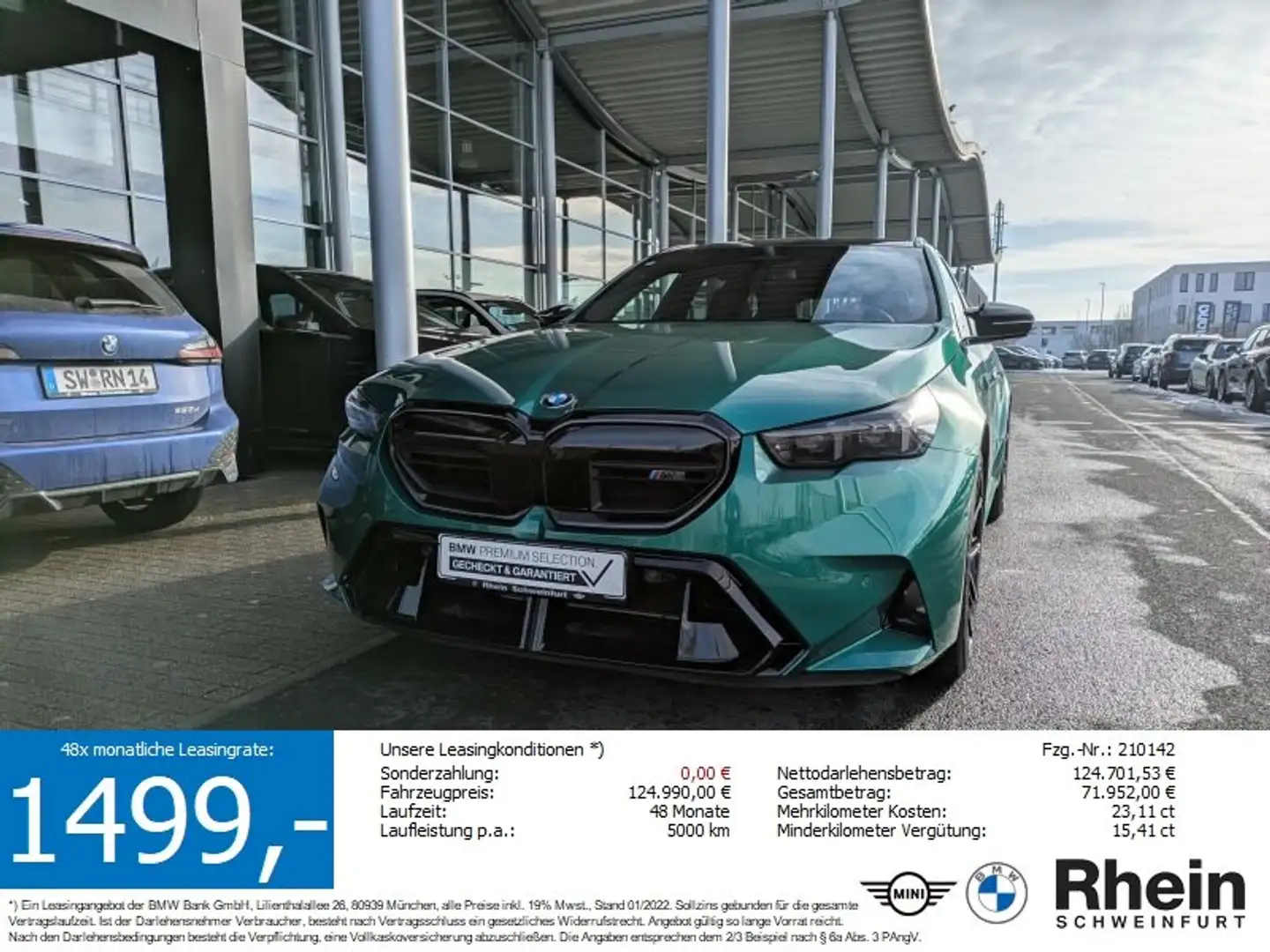 BMW M5 Touring Sitzbelüftung. AHK. Park.Ass.Plus Vert - 1