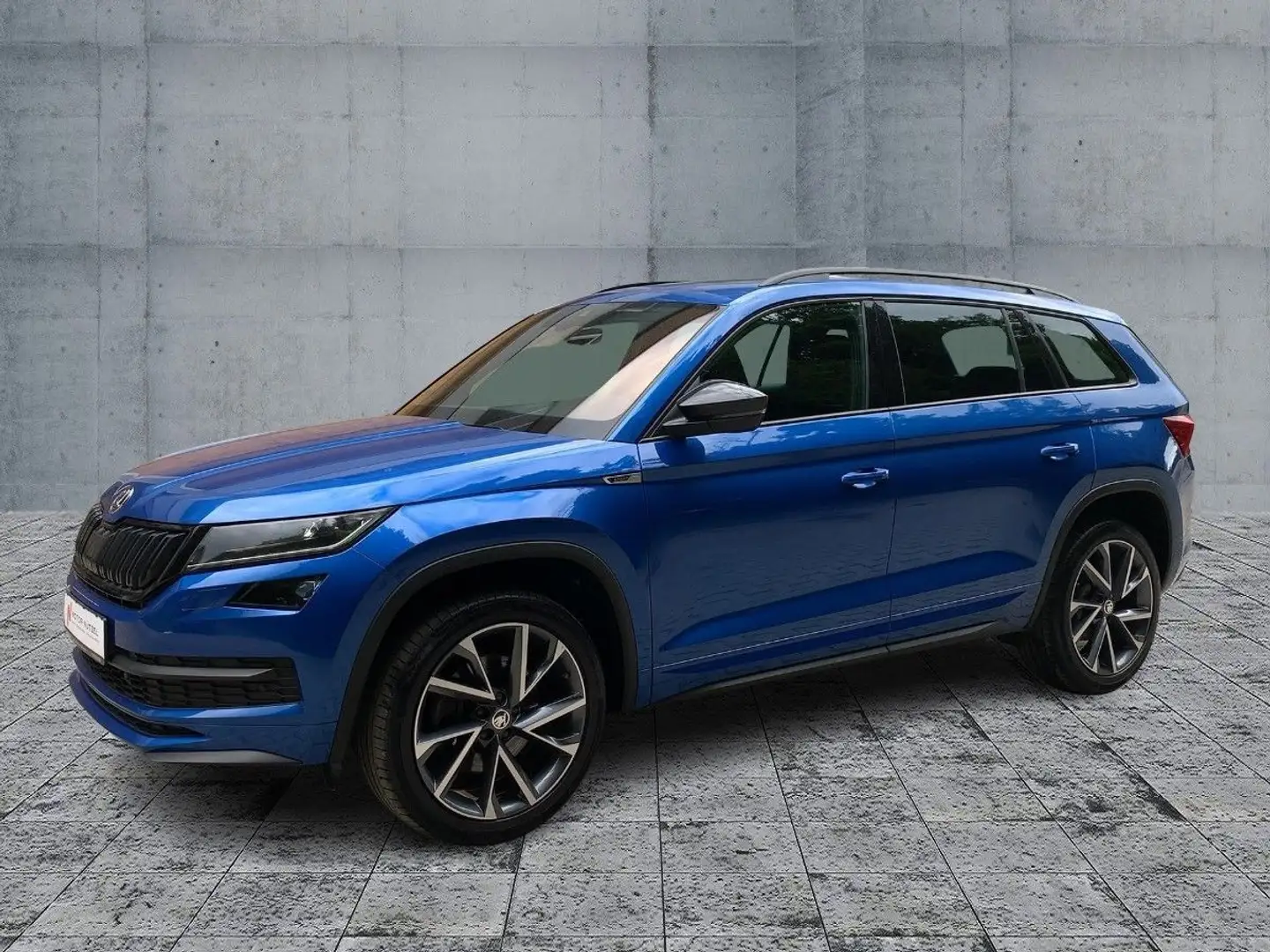 Skoda Kodiaq 2.0 TDI DSG 4x4 SPORTLINE LED+NAVI+PANO Bleu - 2