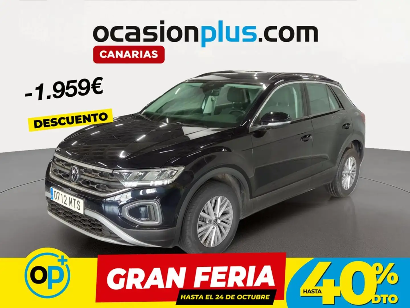 Volkswagen T-Roc 1.0 TSI Life 81kW Negro - 1