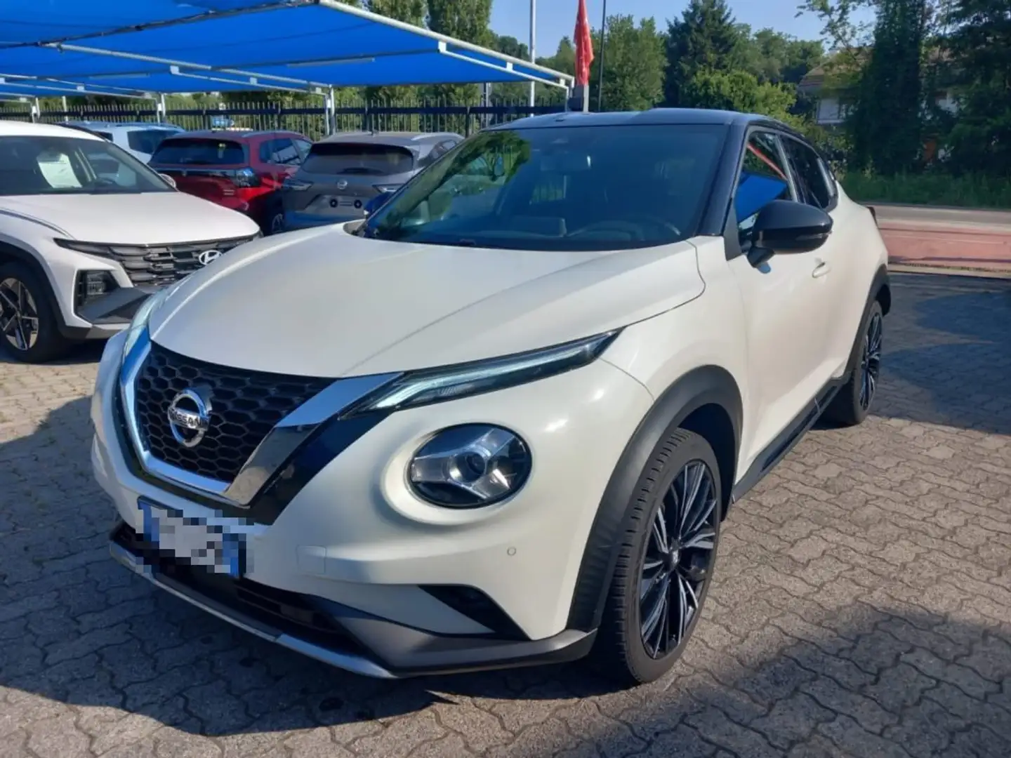 Nissan Juke 1.0 DIG-T 117 CV DCT N-Design Wit - 1