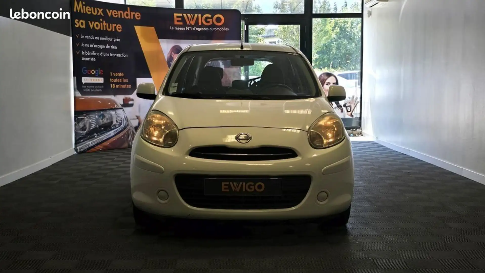 Nissan Micra 1.2 DIGS 98ch ACENTA Wit - 2