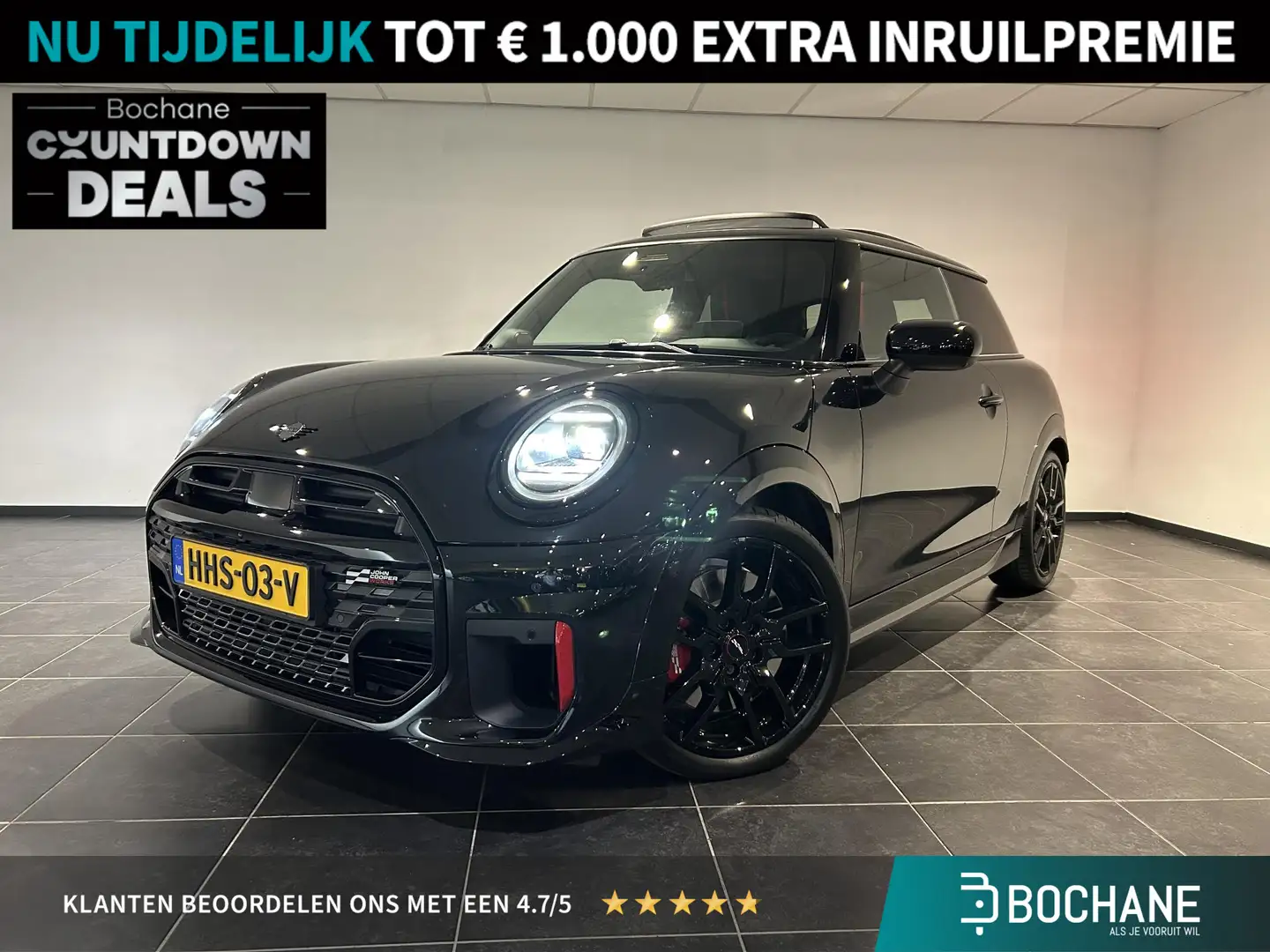 MINI John Cooper Works Mini 2.0 JCW XL | Panoramadak | Harman/Kardon | El Noir - 1