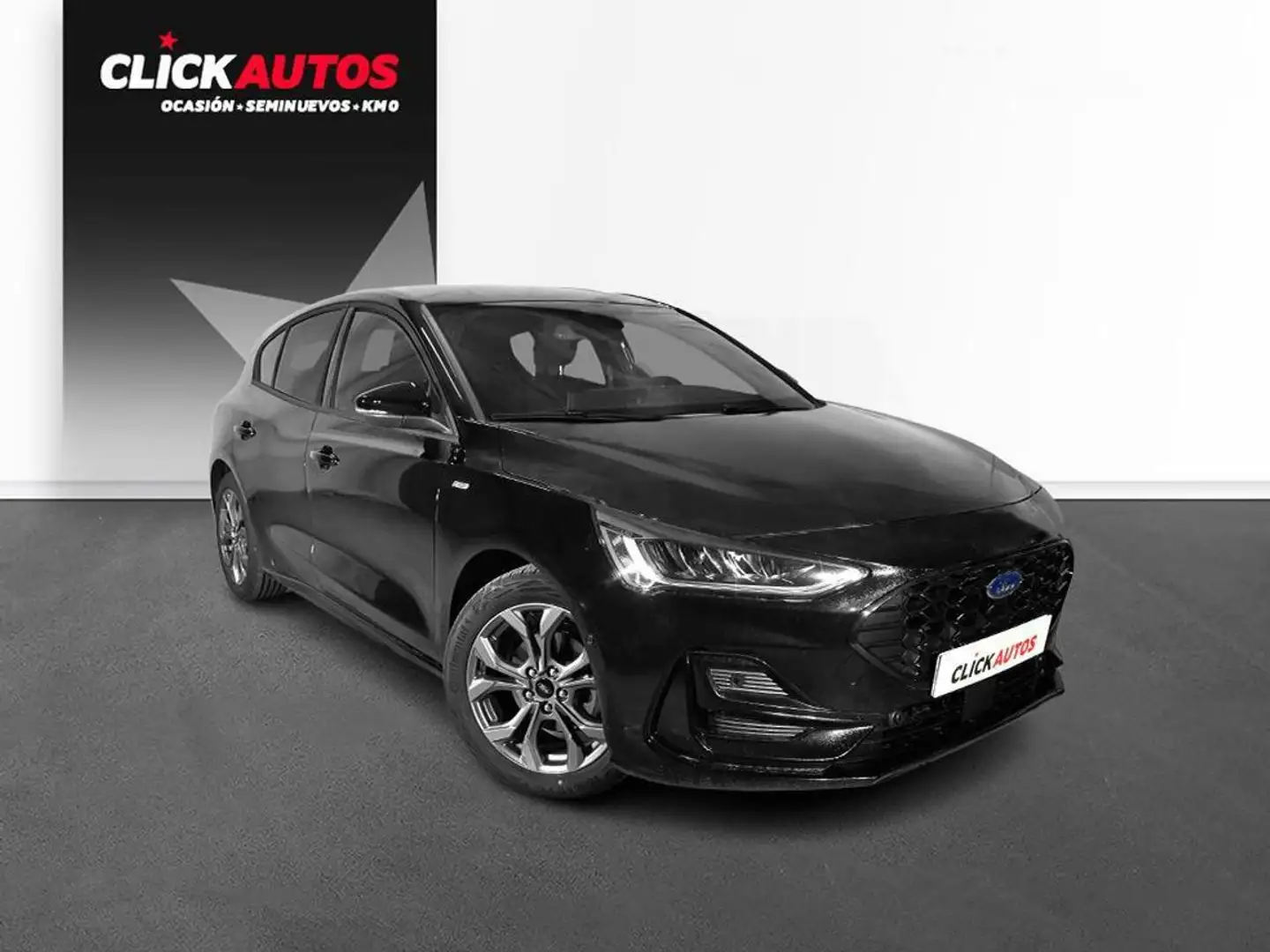 Ford Focus 1.0 Ecoboost 125CV MHEV ST Line Negro - 2