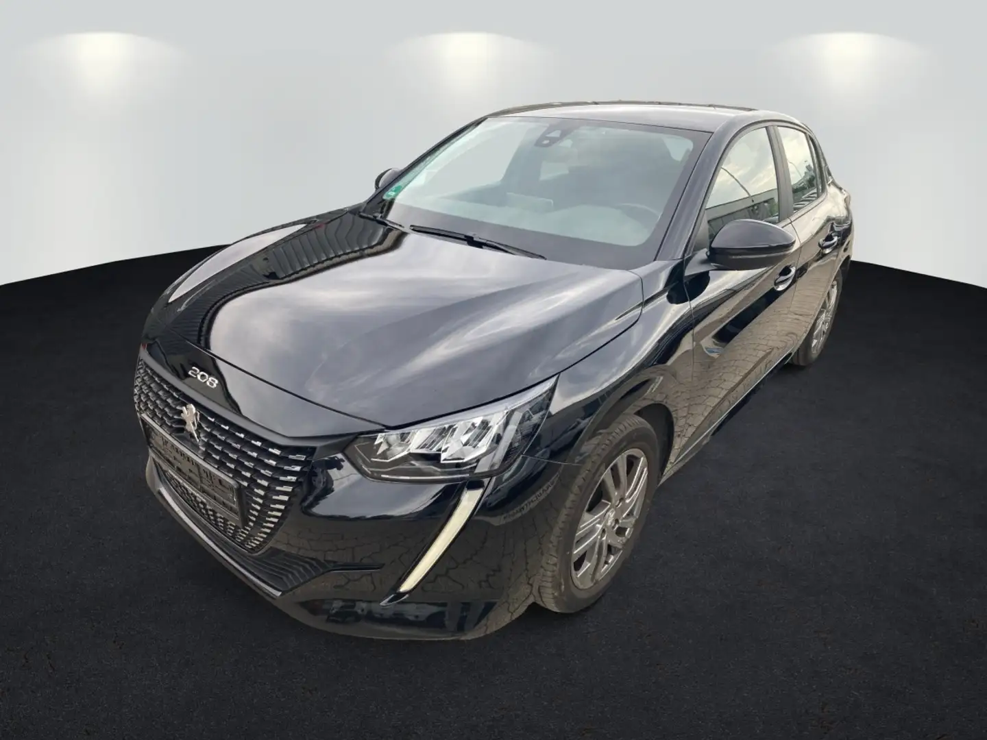 Peugeot 208 1.2 PureTech 75 Verkehrszeichenerkennung Schwarz - 2