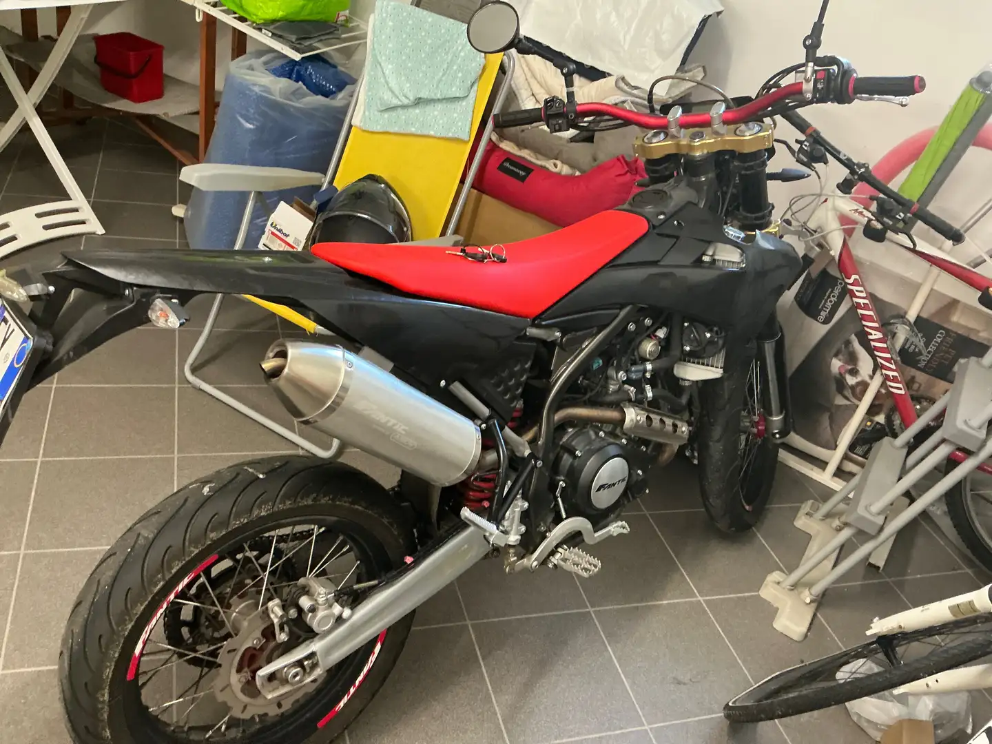Fantic 125E 125 xfm performance Rosso - 2