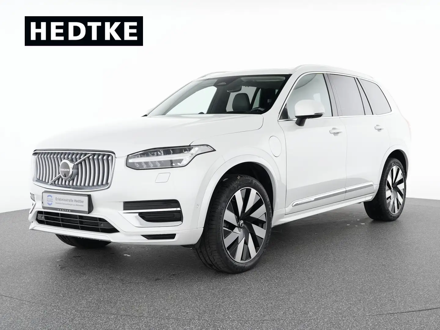 Volvo XC90 T8 Recharge AWD Ultimate Bright 21"+B&W+360 Blanc - 1