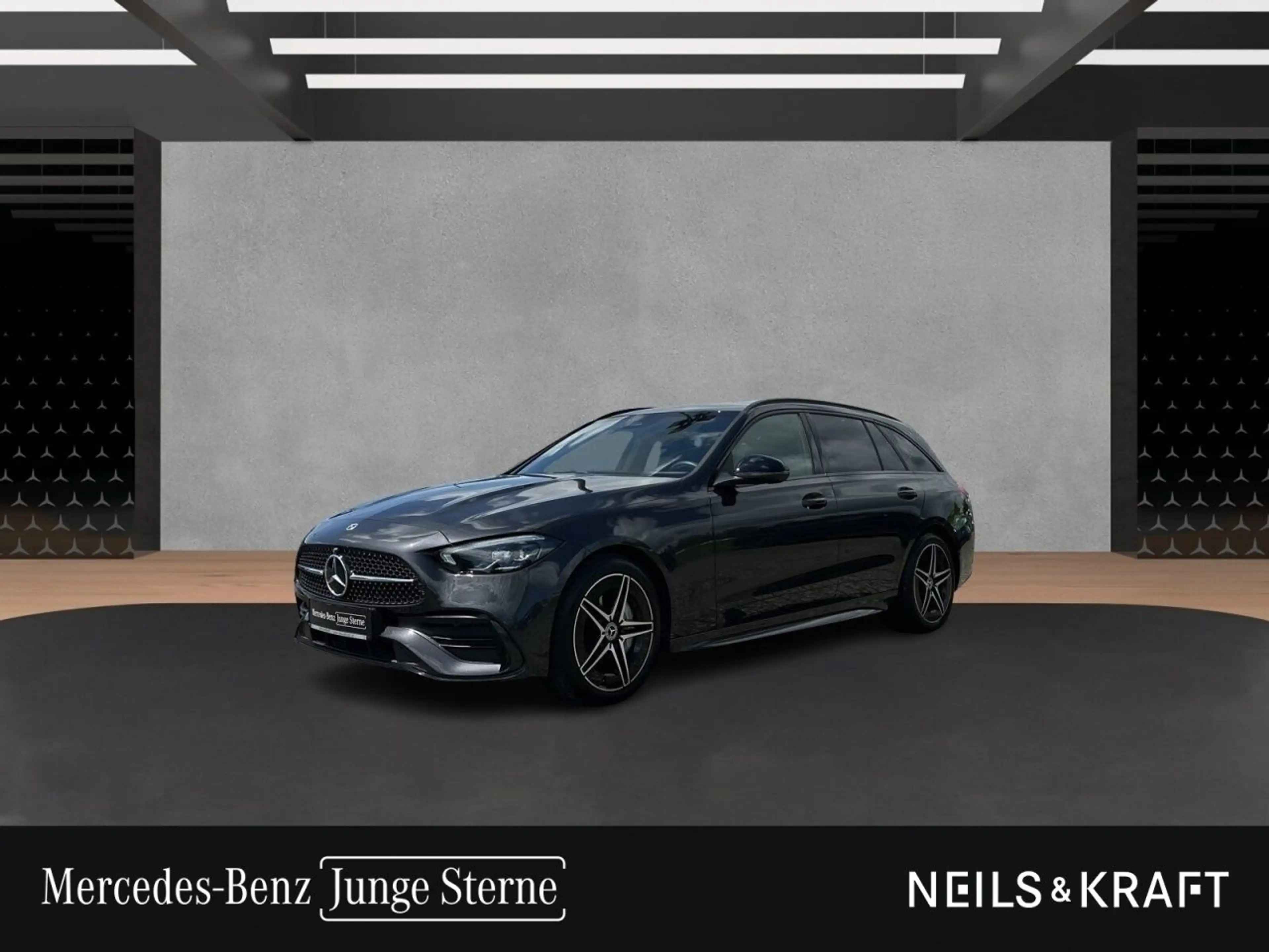 Mercedes-Benz C 200 T AMG+NIGHT+TOTW+AMBIENTE+ILS+360+PANO+KAM