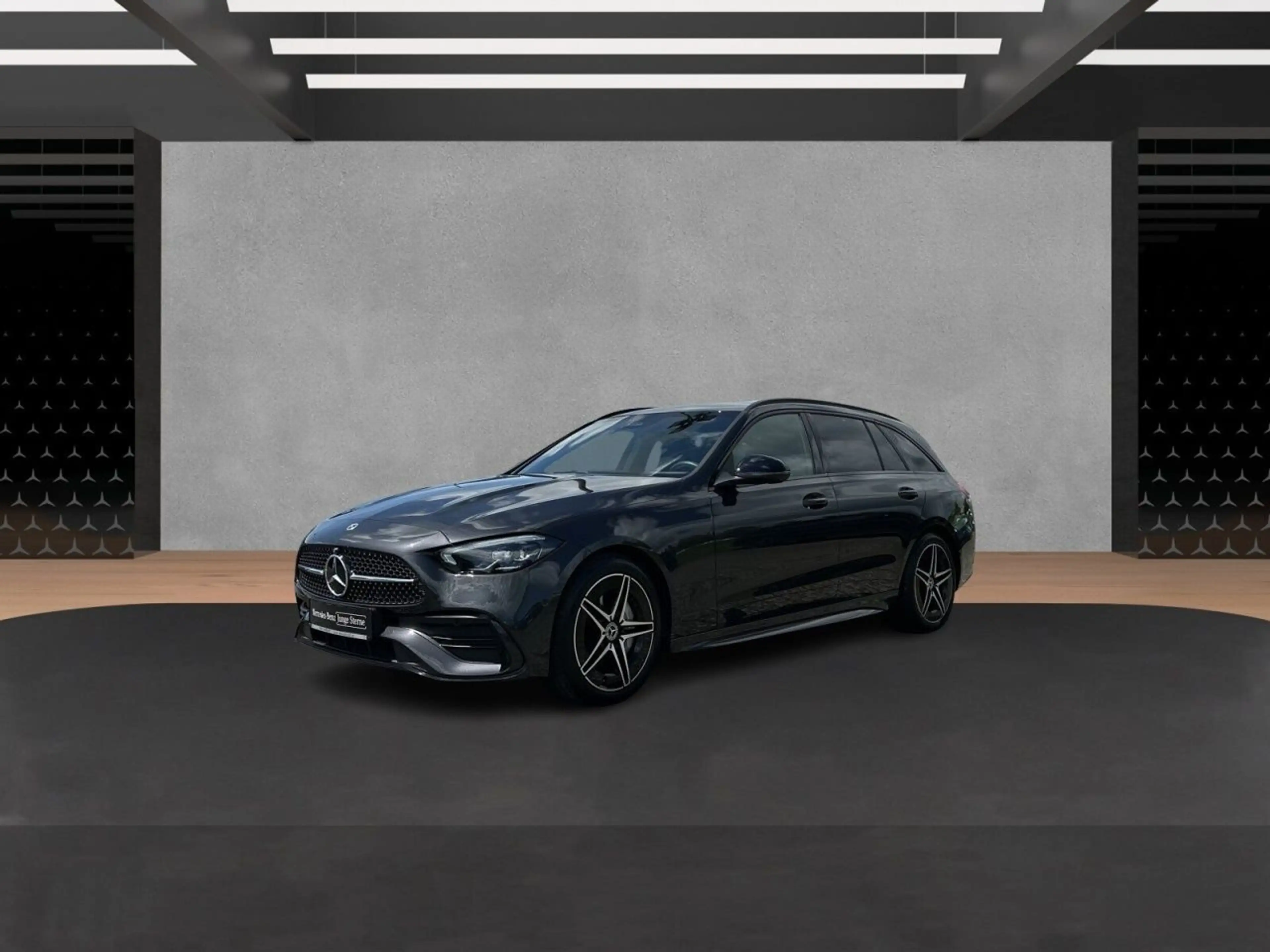 Mercedes-Benz C 200 T AMG+NIGHT+TOTW+AMBIENTE+ILS+360+PANO+KAM — photo 2