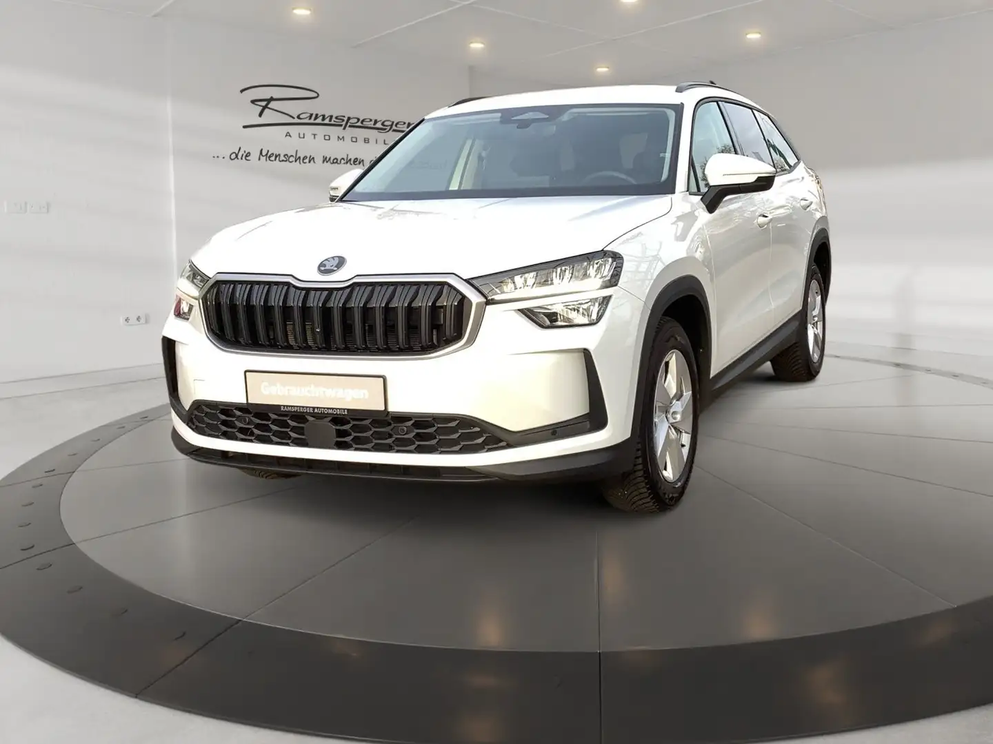 Skoda Kodiaq 2.0 TDI DSG Selection ACC LED Navi Kamera Weiß - 2