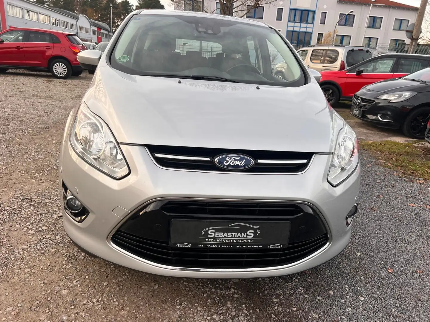 Ford C-Max 1,6 Titanium Kamera SHZ Klimaauto. Argent - 2