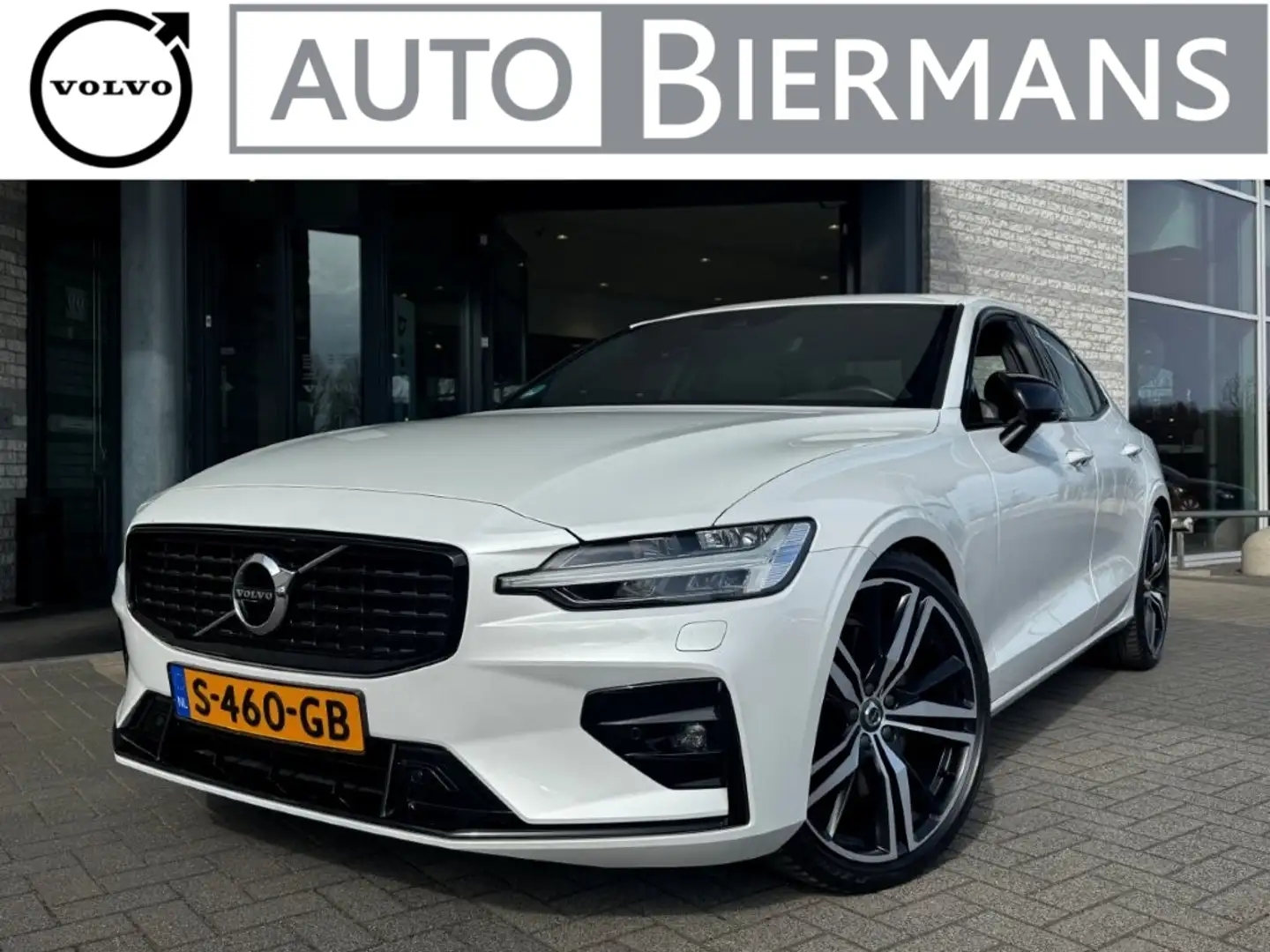 Volvo S60 B5 Mild Hybrid 250pk GT R-Design | Trekh. | 19 Inc Blanco - 1