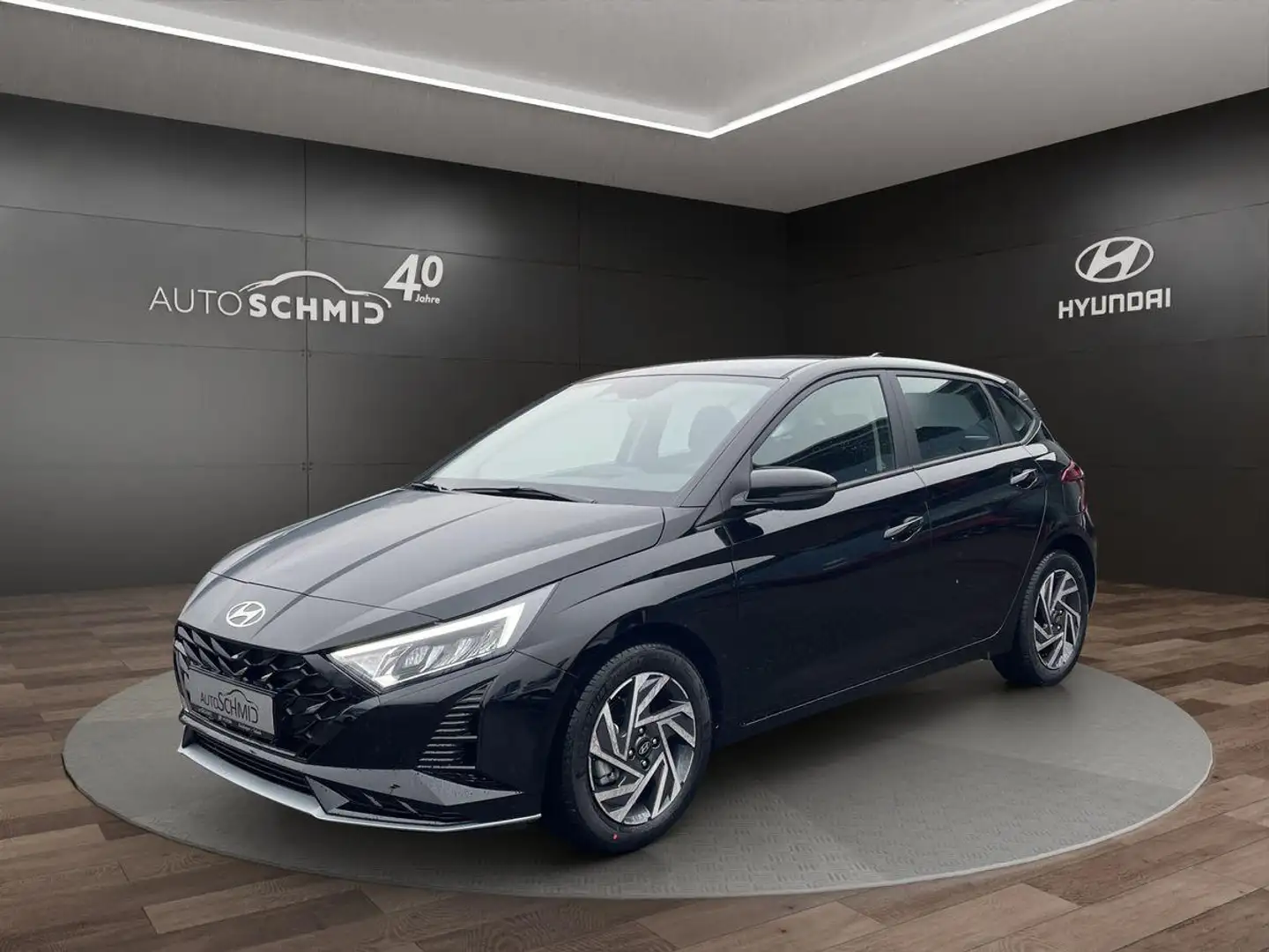 Hyundai i20 1.0 TGDI Trend 7-DCT Lichtpaket NAVI APP RFK Noir - 1