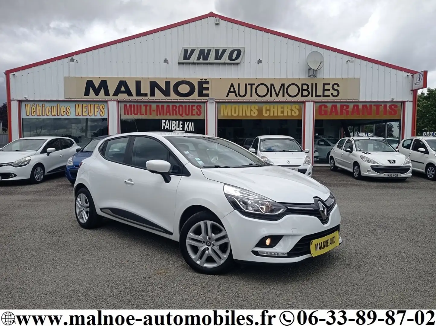 Renault Clio 0.9 TCE 90CH BUSINESS + OPTIONS Blanc - 1