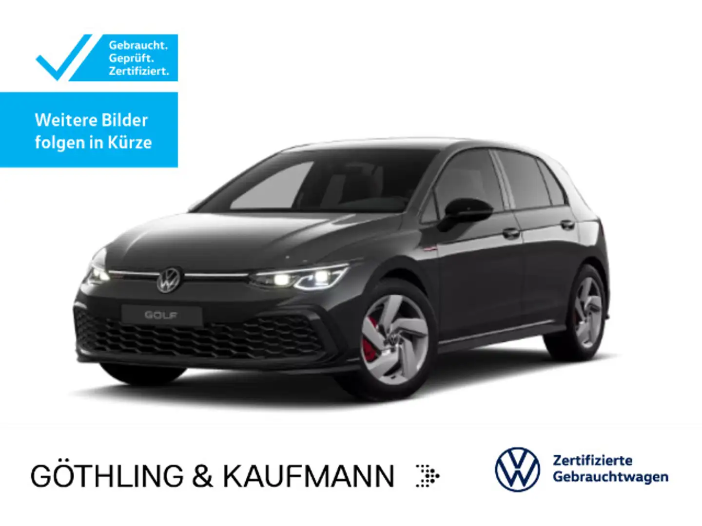 Volkswagen Golf GTI 2.0 TSI DSG*AHK*KAM*BlackStyle*SHZ*APP* Grau - 1