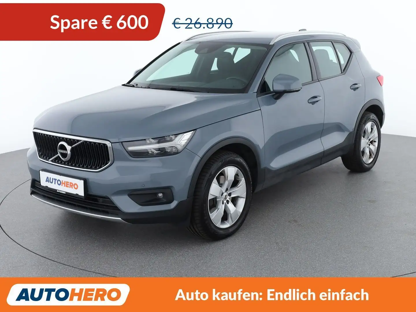 Volvo XC40 2.0 D3 Momentum Pro AWD Aut.*LED*TEMPO*SPUR*TOT* Grau - 1