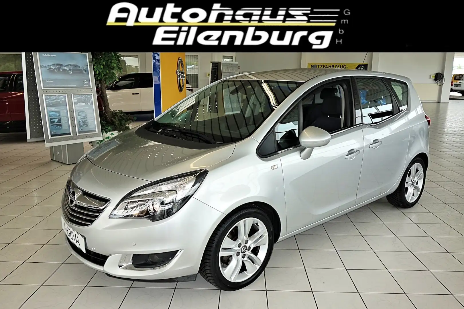 Opel Meriva 1.4 120PS Innovat. erst 44400 km Top Ausstattung ! Silber - 1
