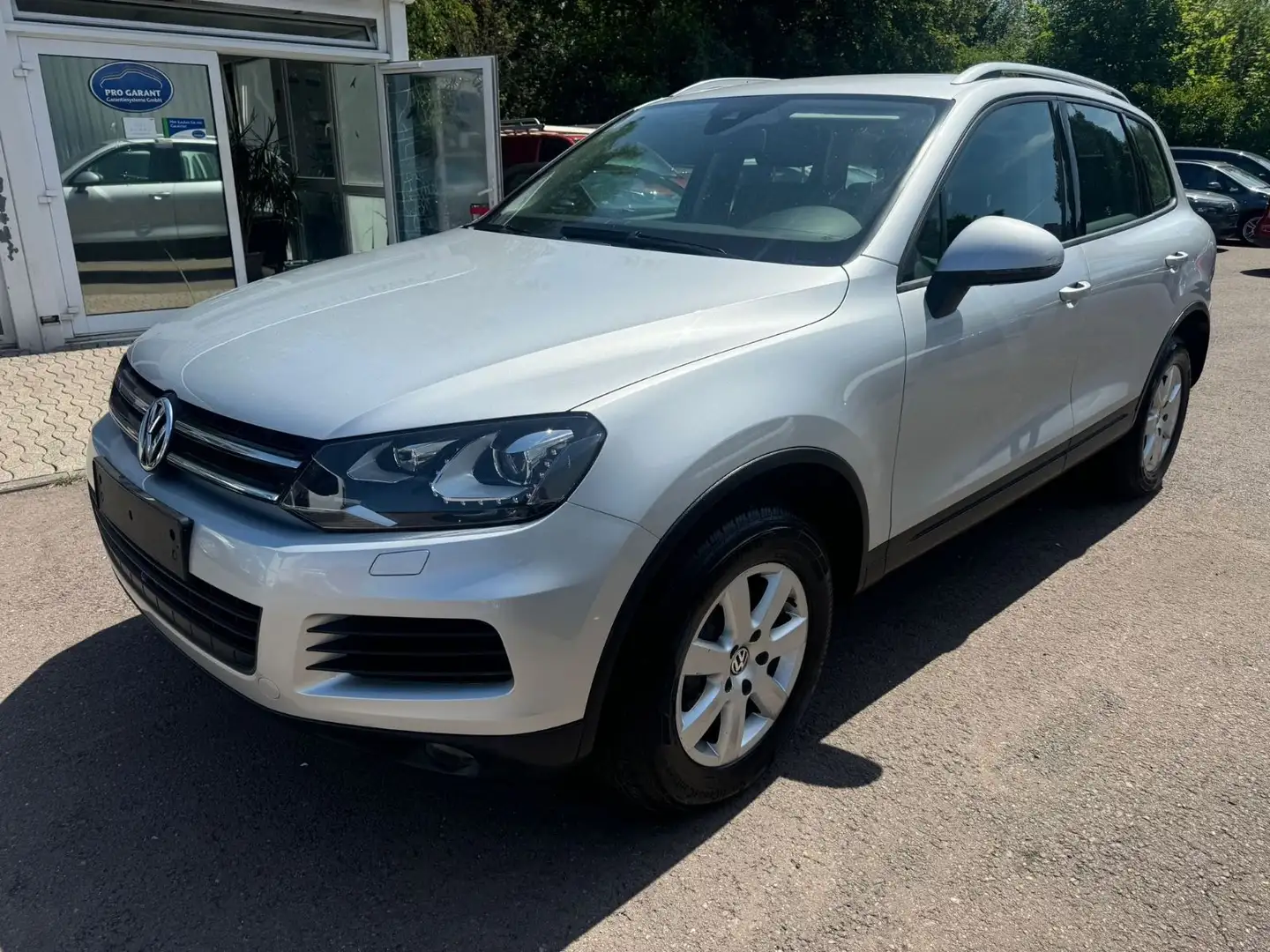 Volkswagen Touareg V6 TDI BMT Leder+Navi+AHK+Kamera Zilver - 1