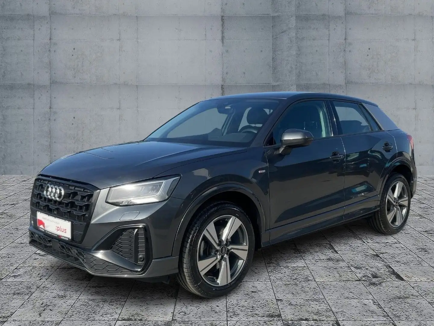 Audi Q2 40 TFSI QU S-TR S-LINE LED+NAVI+RFK+ACC+LEDER Grau - 2