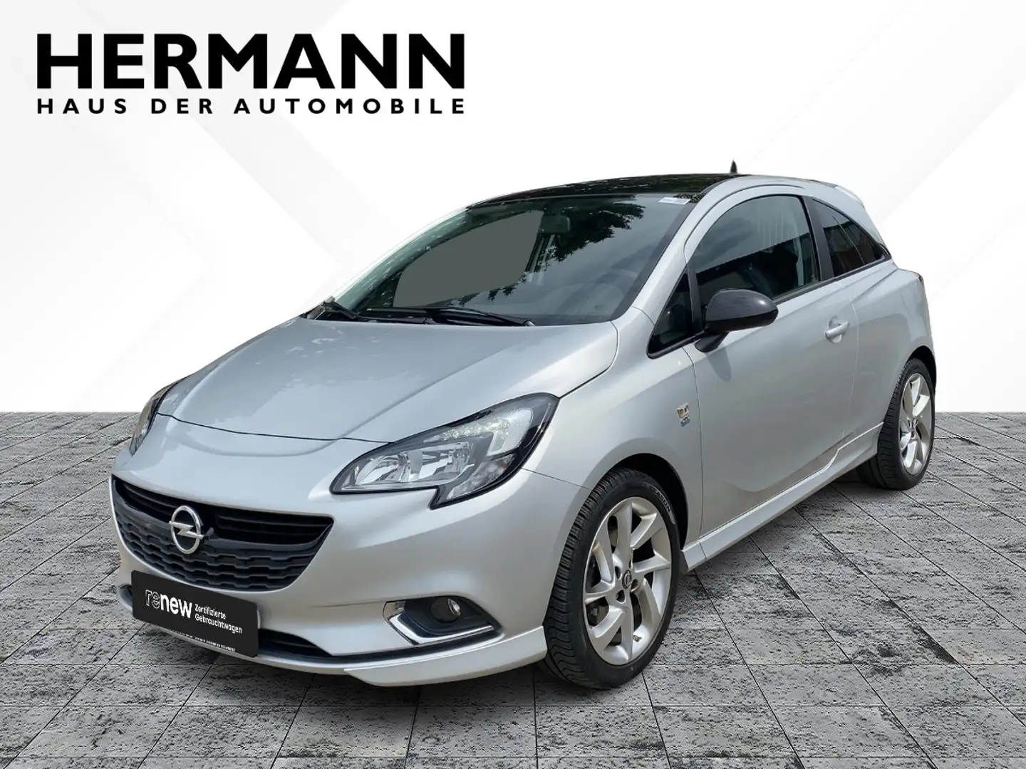 Opel Corsa E 1.4 Turbo ecoFlex Color Edition LED*NAVI Argent - 1