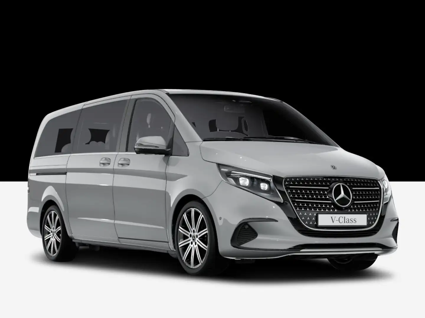 Mercedes-Benz V 300 V 300 d 4MATIC AVANTGARDE Lang  Basic/Navi/Autom. Gris - 1