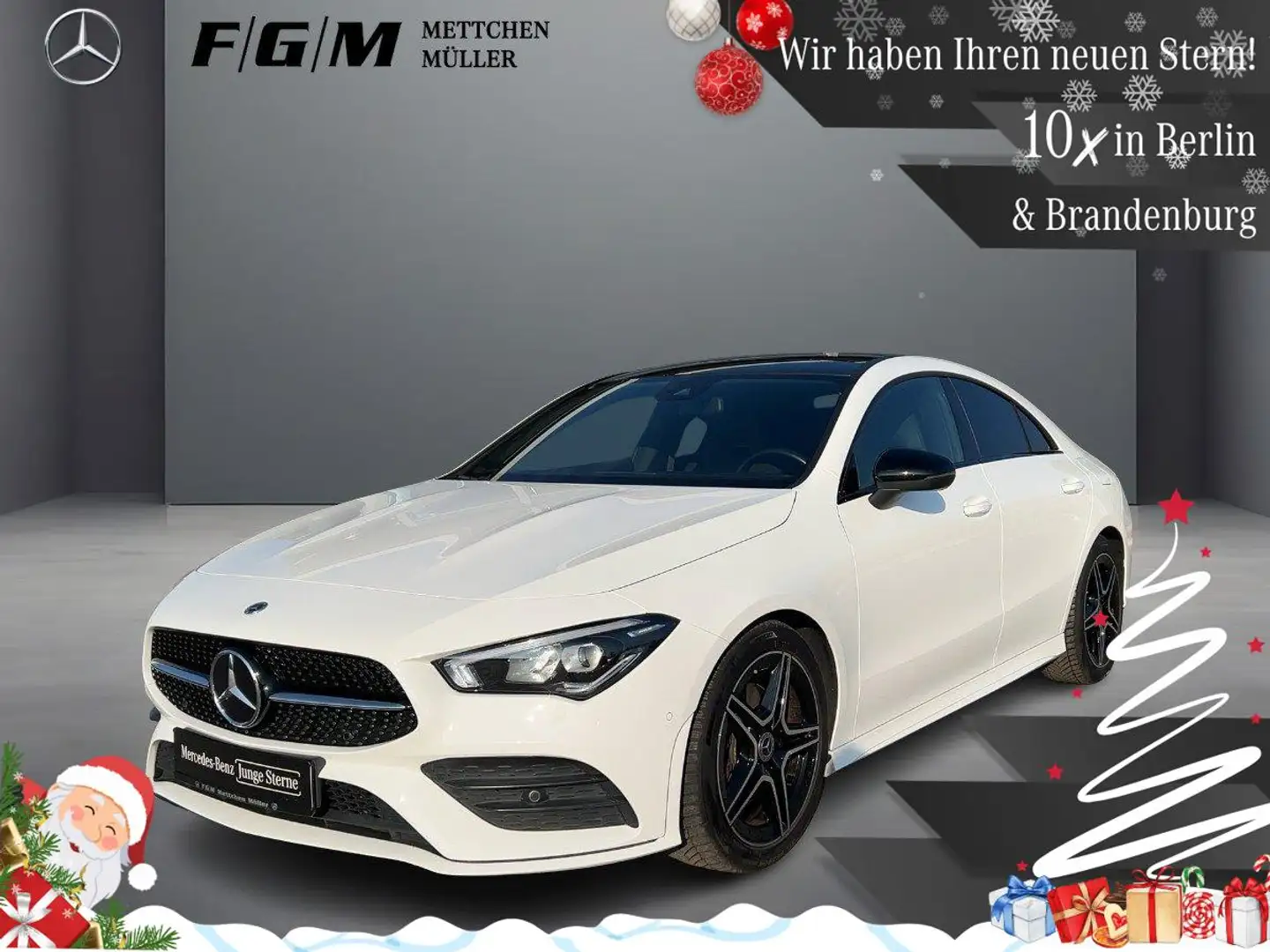 Mercedes-Benz CLA 220 d AMG Line LED|Night|Pano|Sitzhz|Carplay Blanco - 1