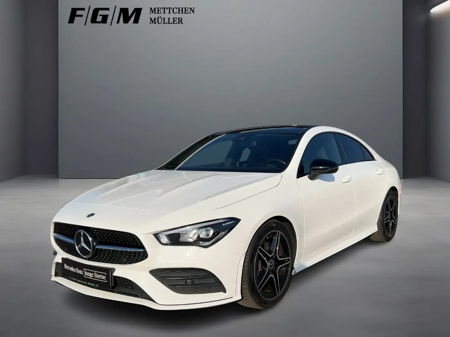 Mercedes-Benz CLA 220 d AMG Line LED|Night|Pano|Sitzhz|Carplay Blanco - 2