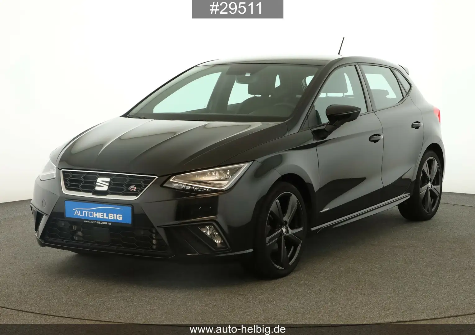 SEAT Ibiza Ibiza 1.0 TSI FR Black Edition #LED#Navi#GRA#SHZ Schwarz - 1